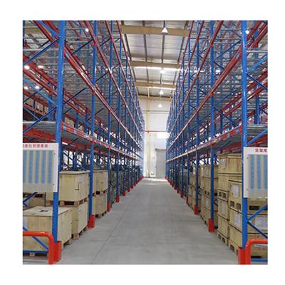 China Layer Metal Warehouse Storage Equipments Steel Storage Pallet Rack Resistant Corrosion Protection Te koop