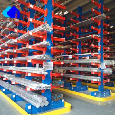 China Suitable For Double Side Out Rack Jracking Heavy Duty Cantilever Pipe Rack Stacking Racks for sale