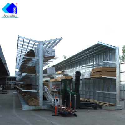 China 1.Fast corrosion protection factory warehouse load capacity heavy duty cantilever shelf straight long used for pipe for sale