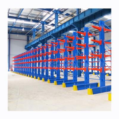 China Corrosion Protection Industry Pallet Racking Warehouse Plywood Storage Shelving Strong Arm Cantilever Rack for sale