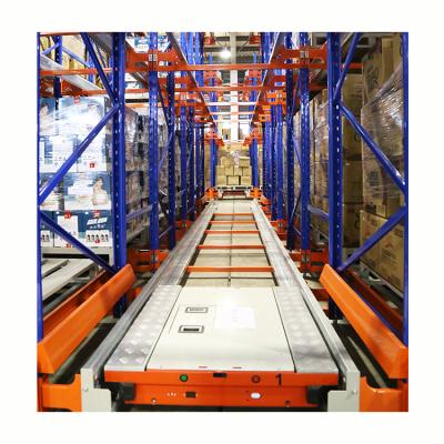 中国 Corrosion Protection CE Certified Automatic Warehouse Storage Radio Shuttle Racking System 販売のため