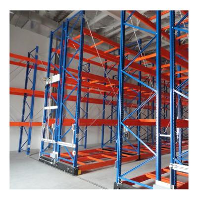 China Corrosion Protection Factory Price Automatic Warehouse Storage Pallet Rack Mobile Shelving System for sale