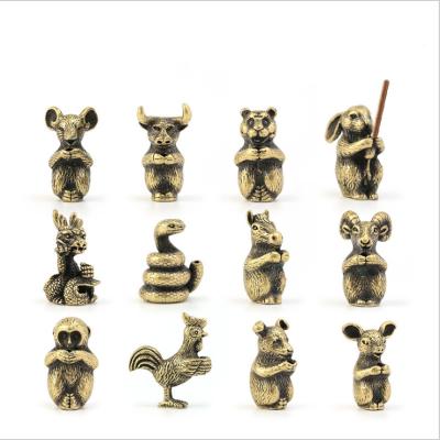 China Chinese Custom Zodiac Animal Incense Stick Incense & Incense Burner Copper Incense Holders, Bronze Incense Holder For Sticks for sale