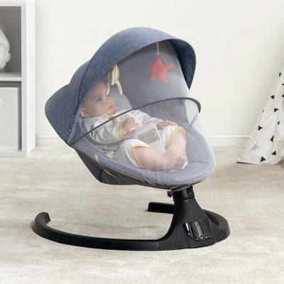 China Contemporary Baby Hibob Vibration Baby Bouncer Newborn Crib Swing Electric Baby Swing for sale