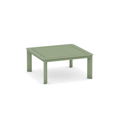 China Rustproof NEMI Wholesales Square Waterproof Aluminum Patio Table Outdoor Picnic Coffee Table for sale