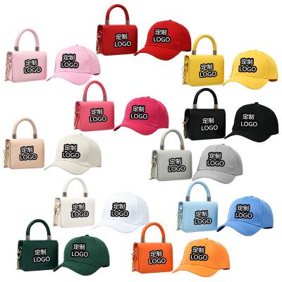 China Fashion new set of handbags hats and purses handbags cheap handbag women's ladies summer purses for sale