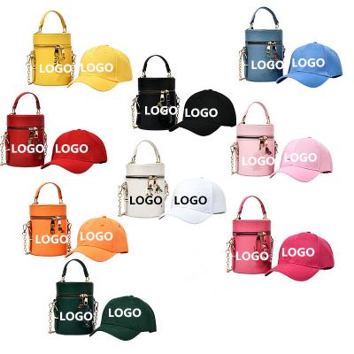 China Fashion Ladies Office Bucket Bags Mini Bags Handbags Woman Bags and Matching Baseball Hat and Purses for sale