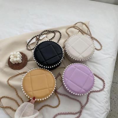 China High Quality Summer Pearl Round Lady Bags Handbags Women Bags Purses 2021 Handbags for sale