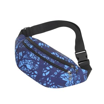 China Factory direct anti-theft bag waterproof unisex waterproof waist belt sports waist bag camouflage waist bag Oxford factory custom logo for sale