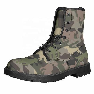 China Wholesale New Arrival Fashionable Casual Dog Printed Martin Boots Outdoor Shoes Men for sale