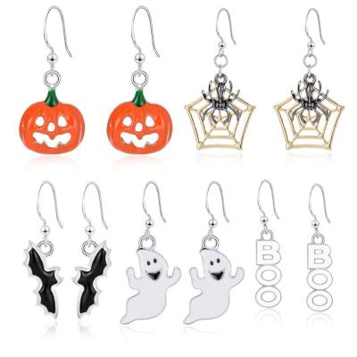 China Latest New Arrival Design Customization Fashion Halloween Earrings Halloween Decoration Props Sturdy And Durable for sale