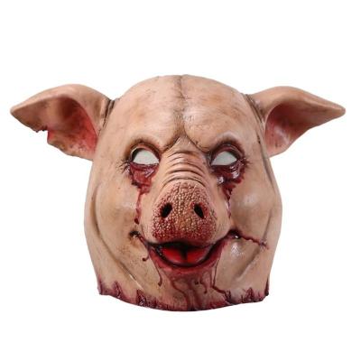 China Scary And Full Of China Hot Novelty Products China Bajie Mask Headgear Latex Mask Wholesale Party Halloween for sale