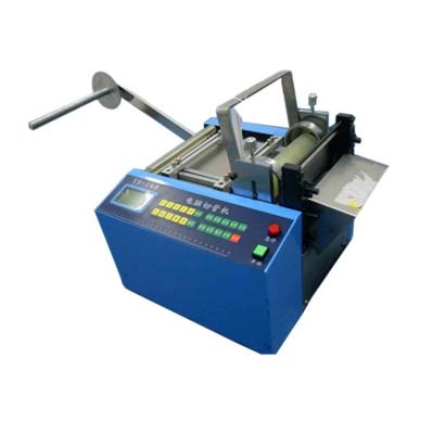 China Food English Operation Automatic Plastic Bag Cutting Machine PVC Pouch Sealing Machine for sale