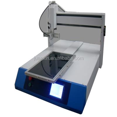 China Programmable Computerized Various Dome AB Glue / Epoxy Resin Glue Dispenser Doming Robot Machinery for sale