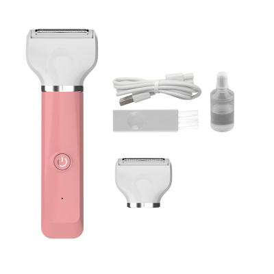 China Detachable Bikini Heads OEM Hotel Hair Removal Trimmer for Women Handheld Armpit Grooming Kit for Black Friday Promotion for sale