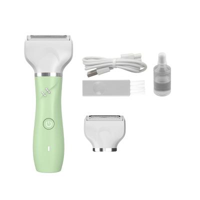 China Hotel Amazon Best Seller Rechargeable Pubic Hair Trimmer for Women Waterproof Lady Underarm Hair Groomer Epilator Bikini Shaver for sale