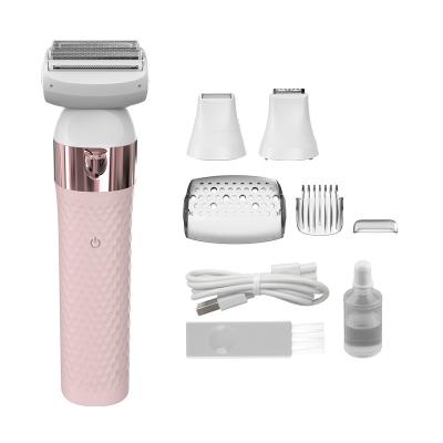 China Sellable RV Personal Care 3 IN 1 Kit Electric Body And Pubic Hair Trimmer For Bikini Arms Legs Scent Hair Removal Epilator For Gifts for sale