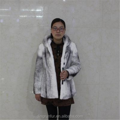 China 2018 Real Viable Real Viable Women's Real Fur Coat Mink Fur Jacket for sale