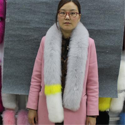 China Wholesale OEM ODM Fashionable Fashion Real Fox Fur Scarf for sale