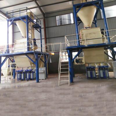 China Automatic Decoration Mortar Factory Dry Mix Screed Mortar Making Machine Manufacturers in India for sale