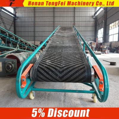 China High Efficiency Fertilizer Grain Hopper Heat Resistant Belt Conveyor Price for sale