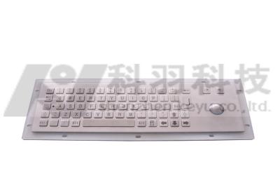 China CE , ROHS Industrial Keyboard With Trackball , USB Hub , Water Proof EN55022 for sale