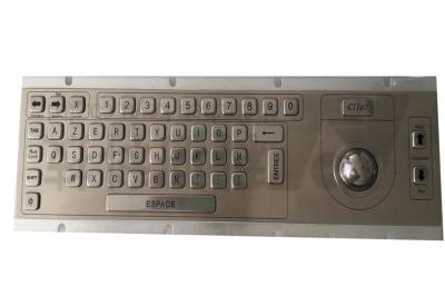 China Mini USB Industrial Keyboard With Trackball for sale