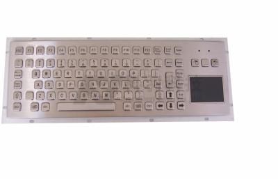 China 89 Keys Outdoor Stainless Steel Keyboard With Touch Pad , Full Function Keys for sale