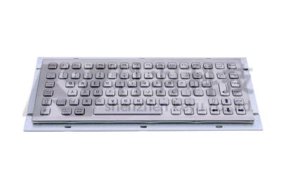 China 86 Key Industrial Metallic Keyboard for sale