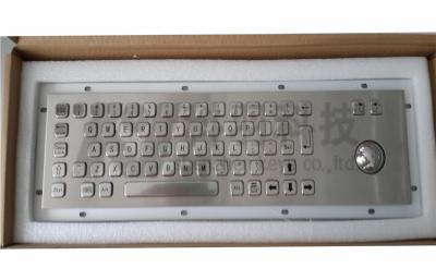 China Desktop Illuminated Metal Keyboard , Stainless Steel Keypad for sale