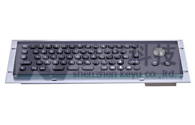 China Teclado preto exterior do metal com 68 chaves de função e teclado do número à venda