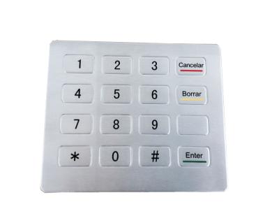 China Garage Door Metal Numeric Keypad  for sale