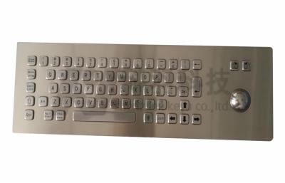 China 66 Key Panel Mount Keyboard For Industrial Desktop Computer , Most Language Layout for sale