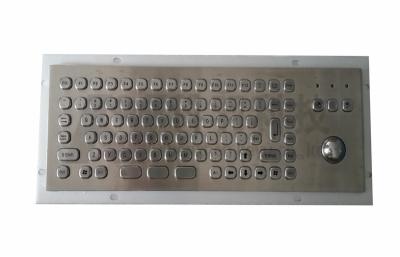 China Trackball Industrial Mini Keyboard 68 Key Rubber Switch Desktop for sale