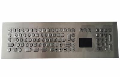 China 91 Key Industrial Mini Keyboard With Optical Touchpad EN55022 for sale