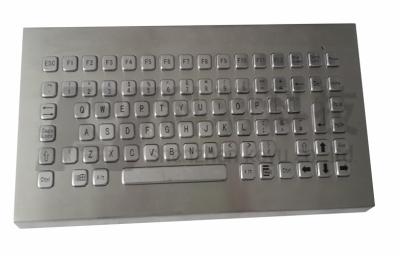 China Brushed Wired Industrial Desktop Keyboard Security Equipment Use for sale