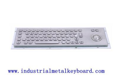 China Compact Illuminated Metal Keyboard , Silver Backlit Keypad for sale