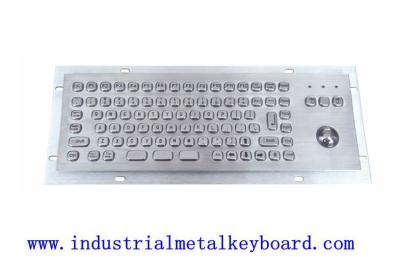 China Compact Mini Industrial Keyboard With Trackball , Function Keys , Key Stroke Travel 2mm for sale