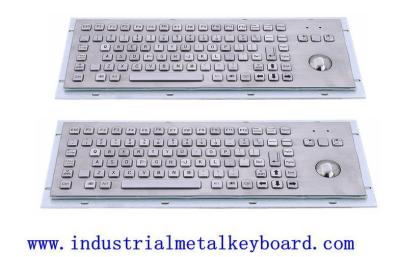 China 89 Back Light Keys Industrial Keyboard With Mechanical trackball For Medical for sale