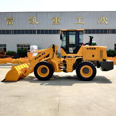 China Hotels FUKAI brand china manufacture small front compact construction machine loader radlader ZL940 for sale