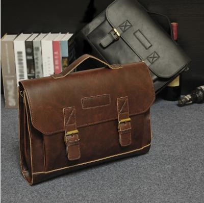 China 2020 Luxury Business Purse PU Documents Briefcase Bag Men Fashion PU Women High Quality Leather Cases Bags for sale