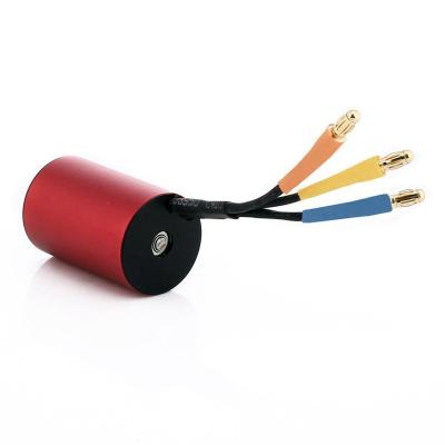 China LBA2435 4500KV 2.3mm Diameter Drip Proof Shaft Hobby Leopard Inrunner 2435 18T 370 Brushed Motor Upgrade RC 1/16 1/18 Car Boats for sale