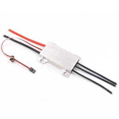 China RC Underwater Hobby 100m IPX8 24V 90A Waterproof Brushless Bi-Directional ESC 5V/5.5A BEC 5V/5.5A All Aluminum Alloy for Submersible Structure ROV Thruster for sale