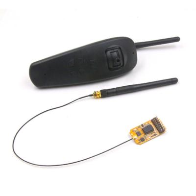 China Mini 2.4GHz Single Hand Operating Autocruise Gyro Receiver 7CH Radio Single Hand Operation Dual Differential Motor Remote Control Built-in Gyro with Gyro for sale