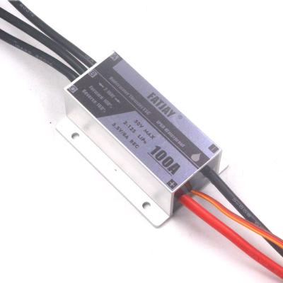 China Vehicles & Brushless version 100A 3-12S 48V toys BLDC motor remote controller PNP plug and play with on/off switch waterproof no signal cable for sale