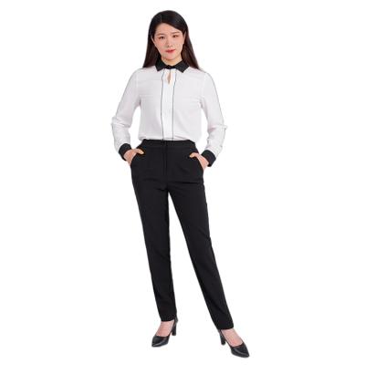 China Wholesale High Quality Plus Size Woman Black Fashionable Casual Pants for sale