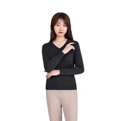 China New Autumn And Winter Anti-wrinkle Women's Pullover Long Sleeve Top Computer Knitted Cotton Warm Sweater for sale