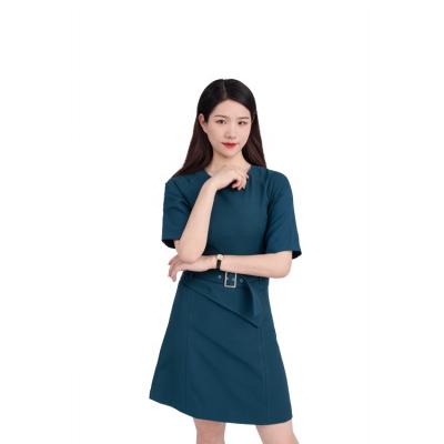 China Manufacturer Wholesale Women's Clothing Women's Polyester Casual Dress OEM Anti-Static Customized Spandex Women's Dress for sale