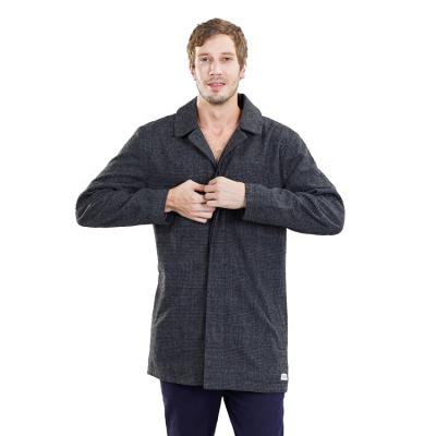 China Reversible Men's Woolen Winter Coat Men's Fashion Formal Warm Short Jacket for sale