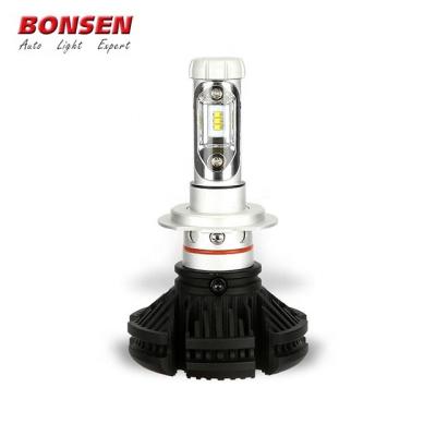 China 2019 Model X3 50W 12,000LM LED bulb - 9006 LED headlight kit - 3000K 6500K 8000K headlight for sale